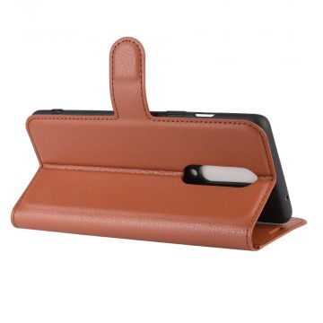 LN Flip Wallet OnePlus 8 Brown