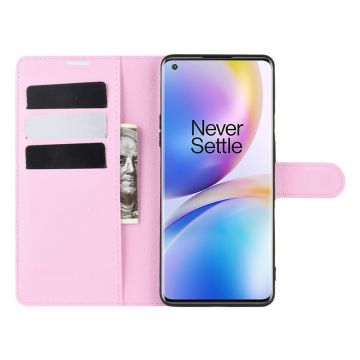 LN Flip Wallet OnePlus 8 Pro Pink