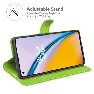 LN Flip Wallet OnePlus Nord 2 5G green