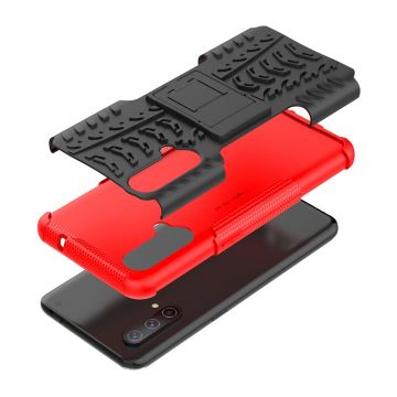 LN suojakuori tuella OnePlus Nord CE 5G red