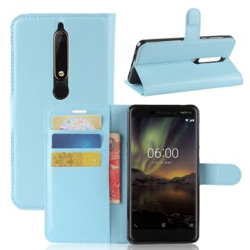 LN Flip Wallet Nokia 6.1 blue