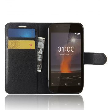 Luurinetti Flip Wallet Nokia 1 black