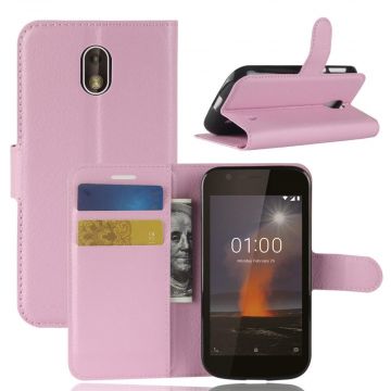 Luurinetti Flip Wallet Nokia 1 pink
