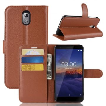 Luurinetti Flip Wallet Nokia 3.1 brown