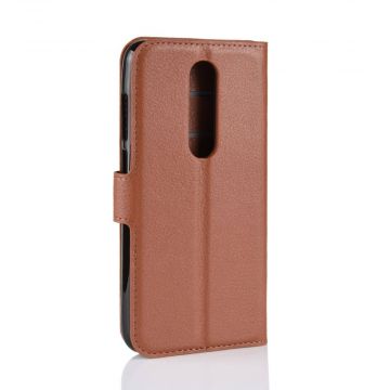Luurinetti Flip Wallet Nokia 5.1 Plus brown