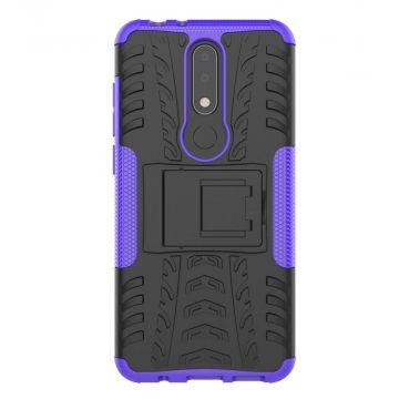 Luurinetti kuori tuella Nokia 5.1 Plus purple