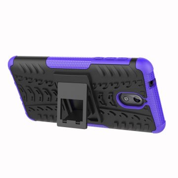 Luurinetti kuori tuella Nokia 3.1 purple