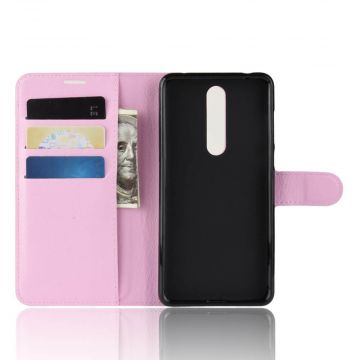 Luurinetti Flip Wallet Nokia 3.1 Plus pink