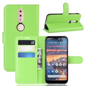 Luurinetti Flip Wallet Nokia 4.2 green