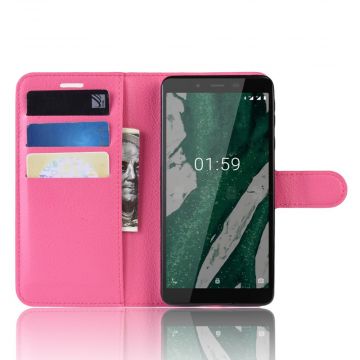 Luurinetti Flip Wallet Nokia 1 Plus Rose