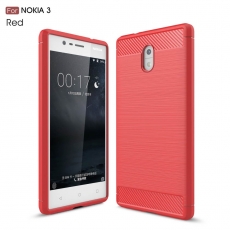 Luurinetti Nokia 3 TPU-suoja Red