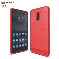 Luurinetti Nokia 6 TPU-suoja Red