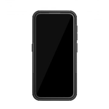 Luurinetti suojakuori tuella Nokia 4.2 Black