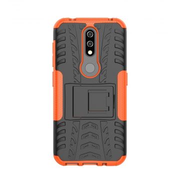 Luurinetti suojakuori tuella Nokia 4.2 Orange