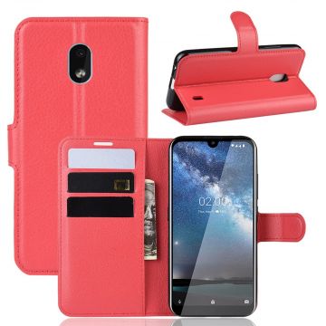 Luurinetti Flip Wallet Nokia 2.2 Red