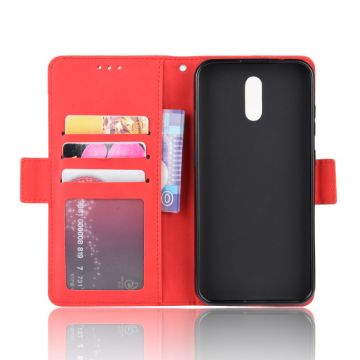 LN Flip Wallet 5card Nokia 2.3 red