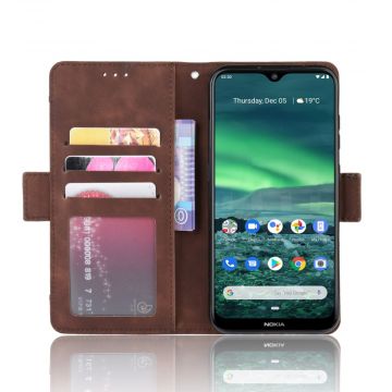 LN Flip Wallet 5card Nokia 2.3 brown