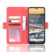 LN 5card Flip Wallet Nokia 5.3 Red