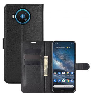 LN Flip Wallet Nokia 8.3 5G Black