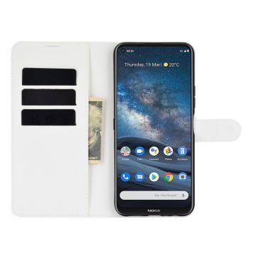 LN Flip Wallet Nokia 8.3 5G White