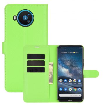 LN Flip Wallet Nokia 8.3 5G Green