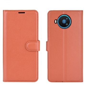 LN Flip Wallet Nokia 8.3 5G Brown