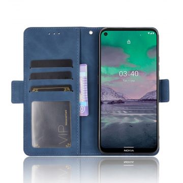 LN 5card Flip Wallet Nokia 3.4 Blue