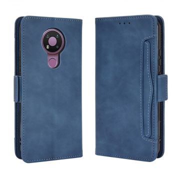LN 5card Flip Wallet Nokia 3.4 Blue
