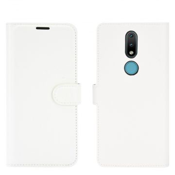 LN Flip Wallet Nokia 2.4 White
