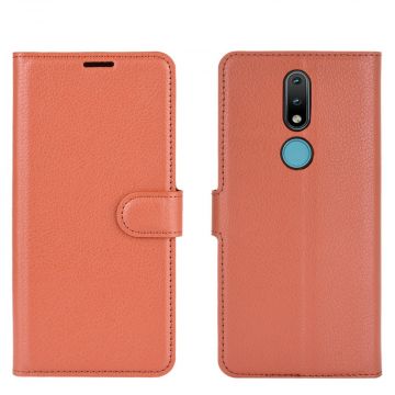 LN Flip Wallet Nokia 2.4 Brown