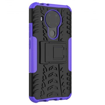 LN suojakuori tuella Nokia 5.4 purple