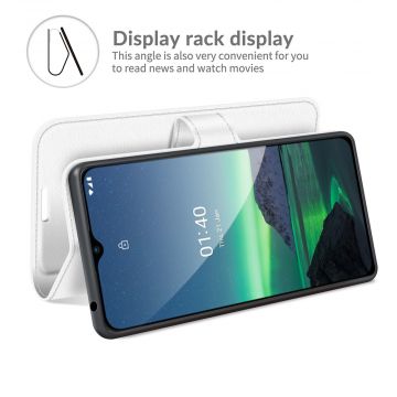 LN Flip Wallet Nokia 1.4 white