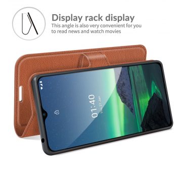LN Flip Wallet Nokia 1.4 brown