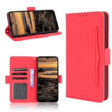 LN 5card Flip Wallet Nokia 1.4 red