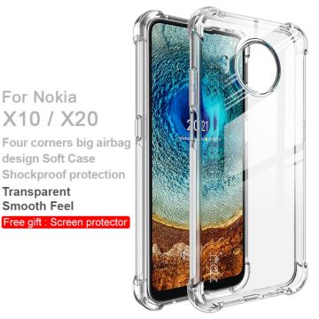 Imak PRO läpinäkyvä TPU-suoja Nokia X10/X20