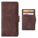 LN 5card Flip Wallet Nokia C21 Plus brown