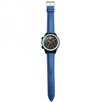 Luurinetti Huawei Watch 2 vaihtoranneke nahka blue