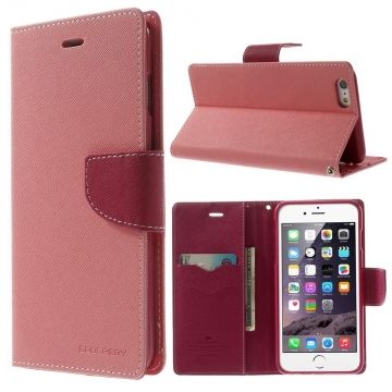 Goospery iPhone 6/6s Plus suojakotelo pink/red