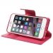 Goospery iPhone 5/5S/SE Sonata-kotelo red