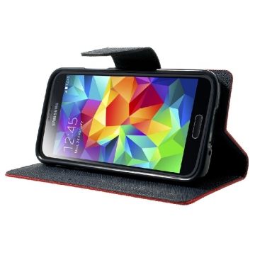 Luurinetti Galaxy S5 mini suojakotelo II red/black