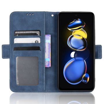 LN 5card Flip Wallet Poco X4 GT blue