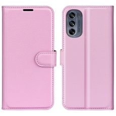 LN Flip Wallet Motorola Moto G62 pink