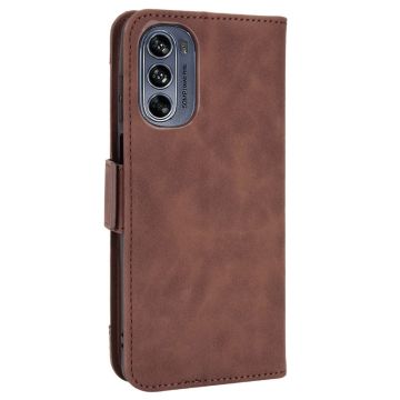 LN 5card Flip Wallet Motorola Moto G62 brown