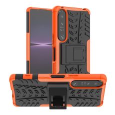 LN suojakuori tuella Sony Xperia 1 IV orange
