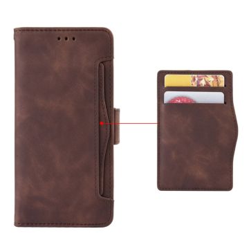 LN 5card Flip Wallet Moto G32 brown