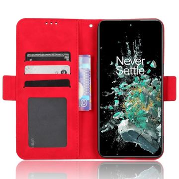LN 5card Flip Wallet OnePlus 10T 5G red