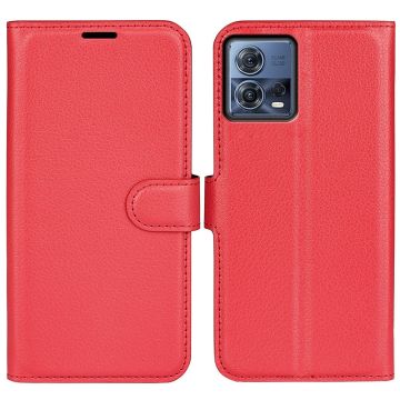 LN Flip Wallet Motorola Edge 30 Fusion red