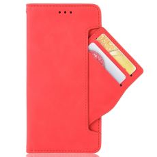 LN 5card Flip Wallet Motorola Edge 30 Ultra red