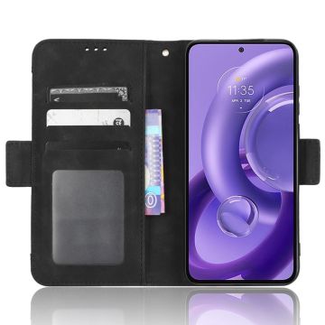 LN 5card Flip Wallet Motorola Edge 30 Neo black