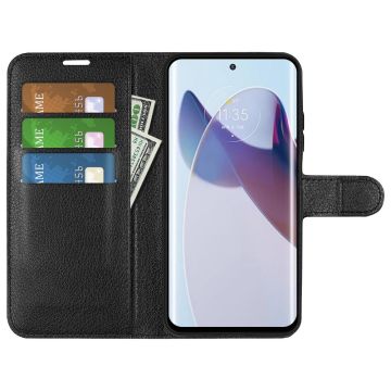 LN Flip Wallet Motorola Edge 30 Ultra black